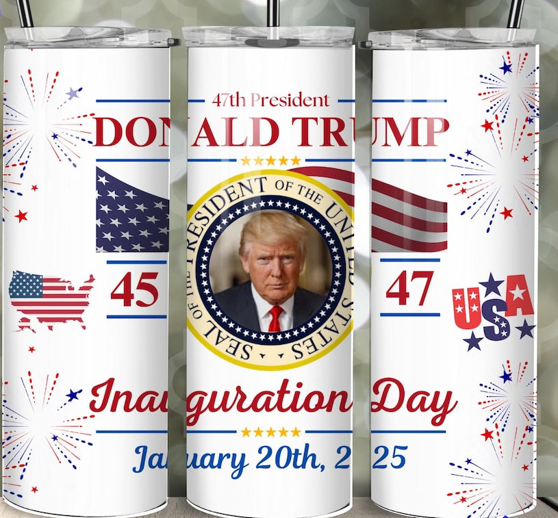 Trump Inauguration Tumbler